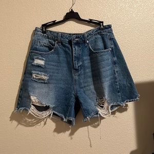 Blue Jean shorts